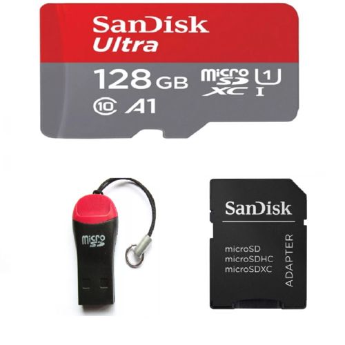 Cartao Sandisk Micro Sdxc Ultra 100mb/s 128gb Celular Huawei P30 Pro + Leitor Usb + Adaptador Sd é bom? Vale a pena?