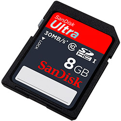 Cartão SD Sandisk Ultra UHS-I Classe 10 8GB é bom? Vale a pena?