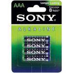 Pilha Pequena Sony Alcalina com 4 Aaa é bom? Vale a pena?