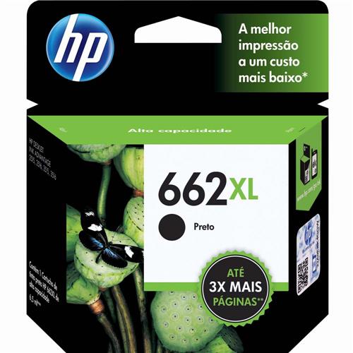 Cartucho de Tinta HP Deskjet Ink Advantage 662 XL Preto - CZ105AB é bom? Vale a pena?