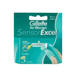 Cartucho Sensor Excell Woman C/ 3 - Gillette é bom? Vale a pena?