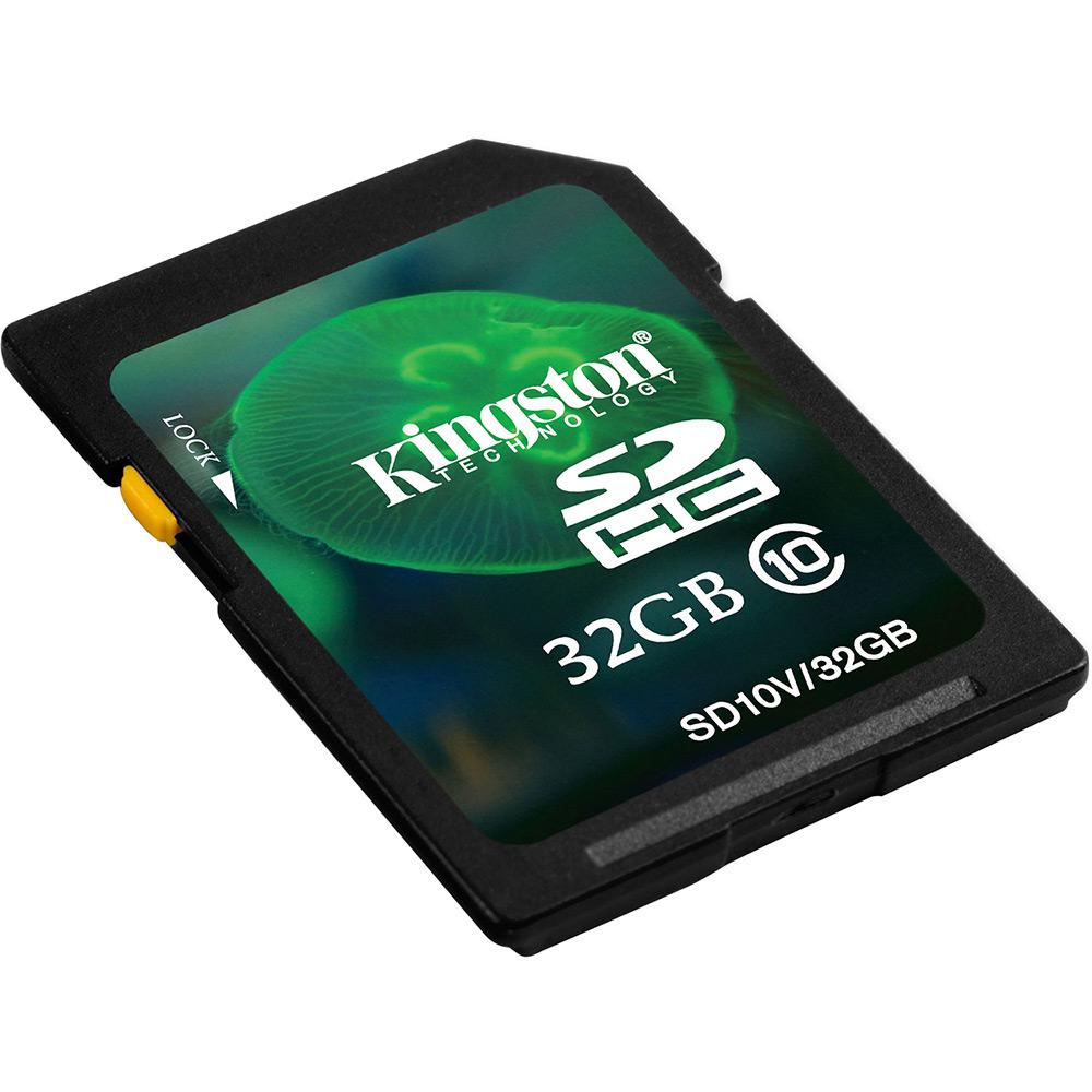 Cartão de Memória Kingston 32GB SDHC para HD Vídeo (classe10) é bom? Vale a pena?
