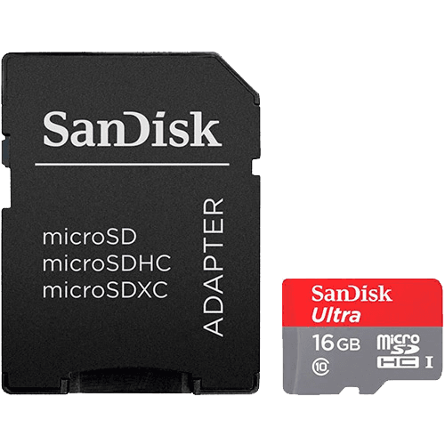 Cartão de Memória Micro SD 16GB SanDisk Ultra 48MB/s + Adaptador é bom? Vale a pena?