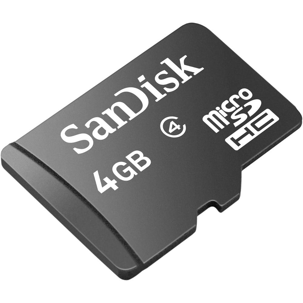 Cartão de Memória Micro SD com adapt de 4GB Sandisk é bom? Vale a pena?