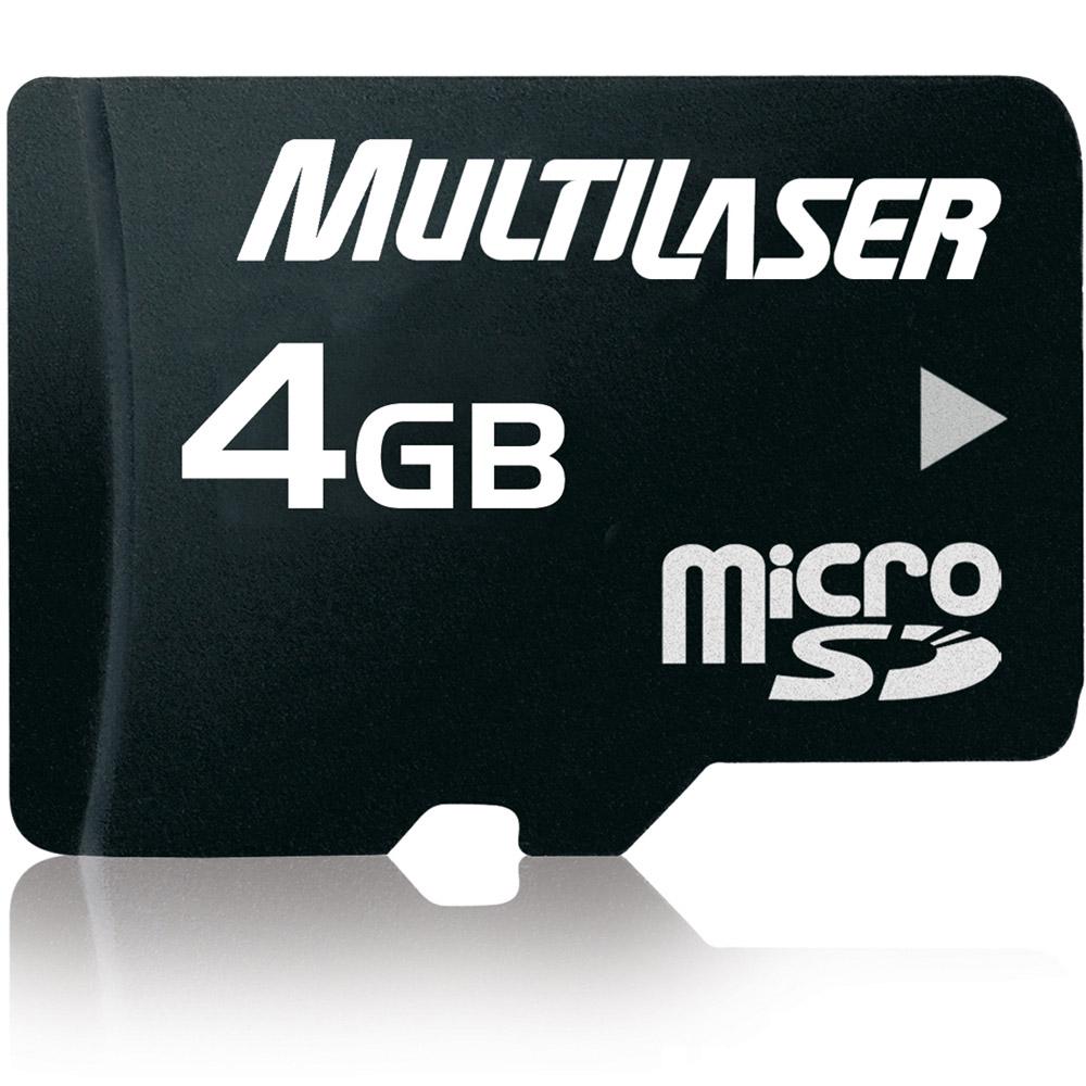 Cartão de Memória Multilaser MicroSD 4GB com Adaptador para SD é bom? Vale a pena?