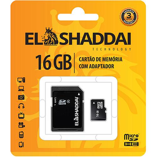 Cartão de Memória SD El Shaddai com Adaptador 16GB é bom? Vale a pena?
