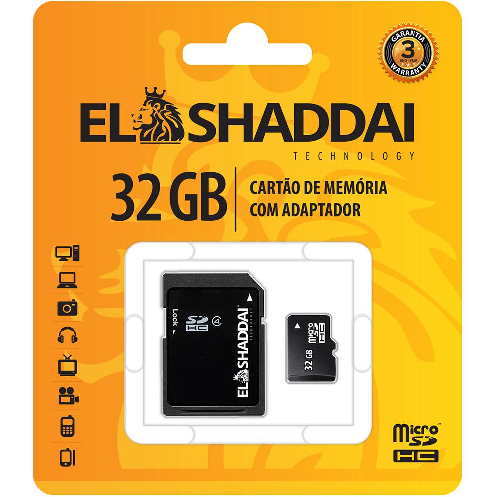 Cartão de Memória SD El Shaddai com Adaptador 32GB é bom? Vale a pena?