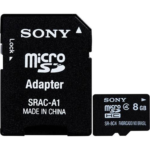 Cartão de Memória SD Micro 8GB com Adaptador Class 4 - Sony é bom? Vale a pena?