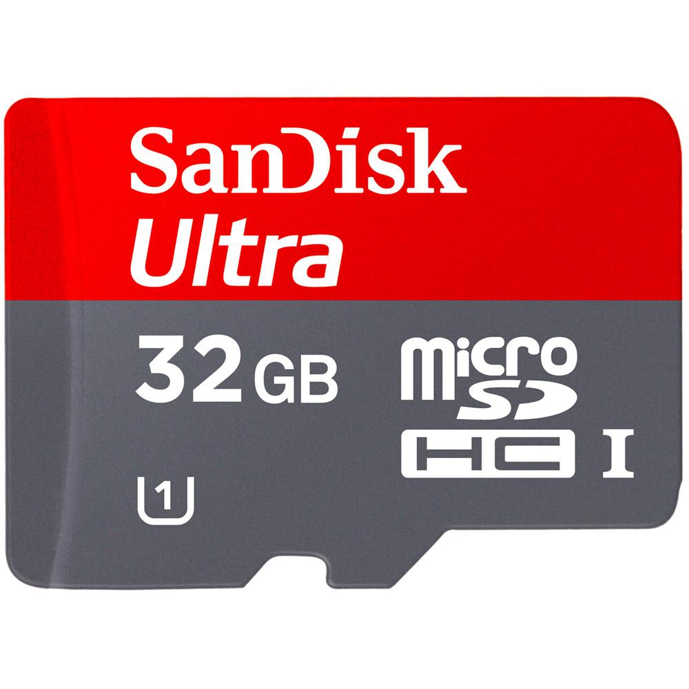 Cartão Micro SD Ultra Classe 10 32GB com adaptador - Sandisk é bom? Vale a pena?