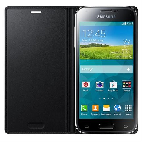 Case Flip Cover Para Galaxy S5 Mini Preta Ef-Fg800bbegbr Samsung é bom? Vale a pena?