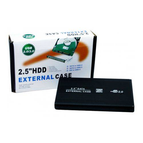 Case Gaveta para HD de Notebook 2,5 USB 2.0 SHINKA é bom? Vale a pena?