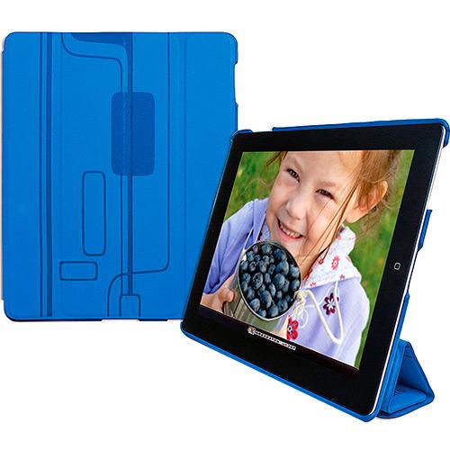 Case para iPad Youts Ismart Couro Sintético Azul é bom? Vale a pena?