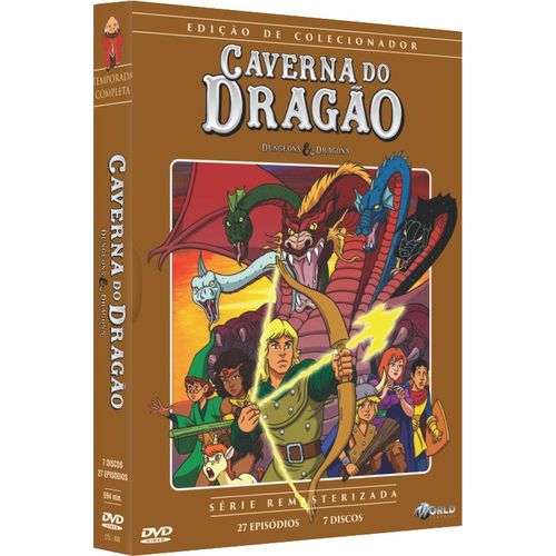 Caverna do Dragão Temporada Completa 27 Episódios 7 Discos Serie Remasterizada Edição de Colecionador é bom? Vale a pena?