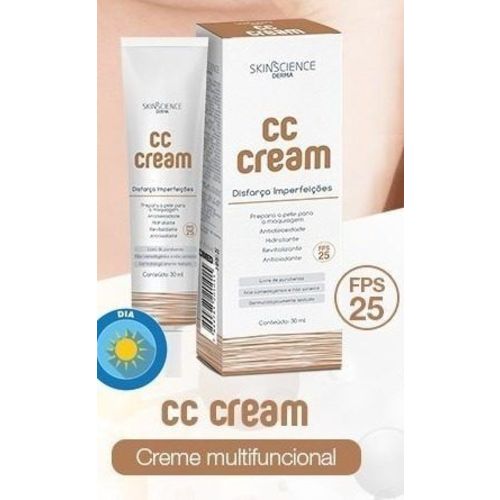 Cc Cream Skinscience Fps 25 Disfarça Imperfeições 30ml - Skinscience é bom? Vale a pena?