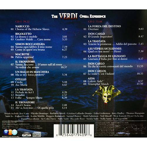 CD - Experience - The Verdi Ópera Experience é bom? Vale a pena?