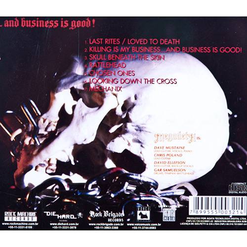 CD Megadeth - Killing Is My Business... And Business Is Good! é bom? Vale a pena?