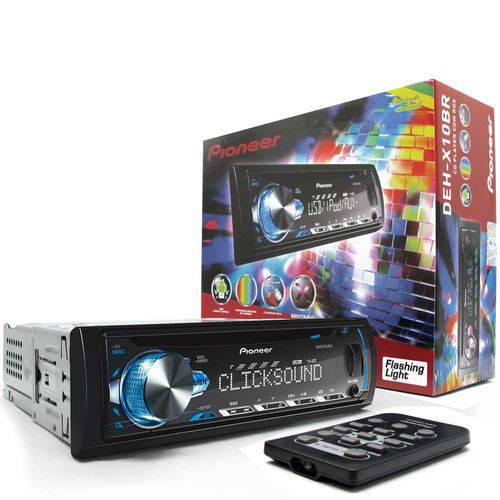 CD Player Pioneer Mixtrax DEH-X10BR USB AUX RDS Som Automotivo é bom? Vale a pena?