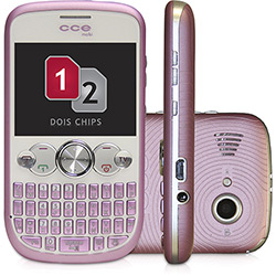 Celular CCE Mobi QW20, GSM, Rosa, Dual Chip, TV, Teclado Qwerty, Câmera de 1.3MP, MP3 Player, Rádio FM é bom? Vale a pena?