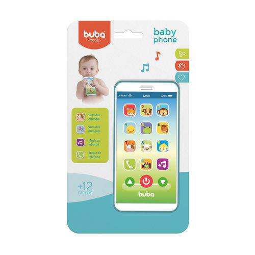 Celular Infantil Baby Phone - Azul - Buba Toys é bom? Vale a pena?