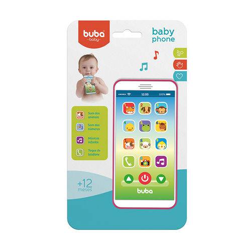 Celular Infantil Baby Phone - Rosa - Buba Toys é bom? Vale a pena?