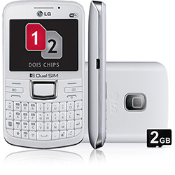 Celular LG C199 Desbloqueado Oi Branco Dual Chip Câmera 2.0MP Wi-Fi Memória Interna 50MB e Cartão 2GB é bom? Vale a pena?