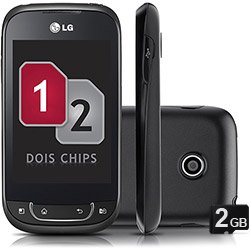 Celular LG P698 Optimus Net Preto Dual Chip - Android 2, Câmera 3.2MP, 3G, Wi-fi, Cartão de Memória 2GB é bom? Vale a pena?
