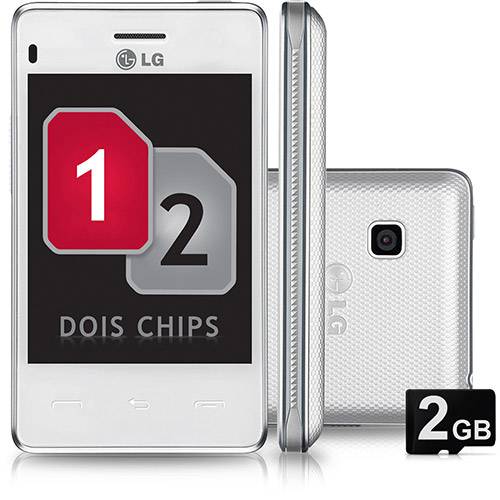 Celular LG T375 Desbloqueado Tim Branco Dual Chip Câmera de 2.0MP Wi-Fi Memória Interna 50MB e Cartão 2GB é bom? Vale a pena?