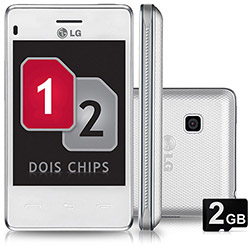 Celular LG T375 Desbloqueado TIM Branco Dual Chip + Cartão de Memória 2GB é bom? Vale a pena?