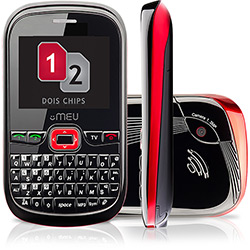 Celular Meu SN45 Desbloqueado Preto e Vermelho Dual Chip - Qwerty , Câmera 1.3 MP - GSM é bom? Vale a pena?