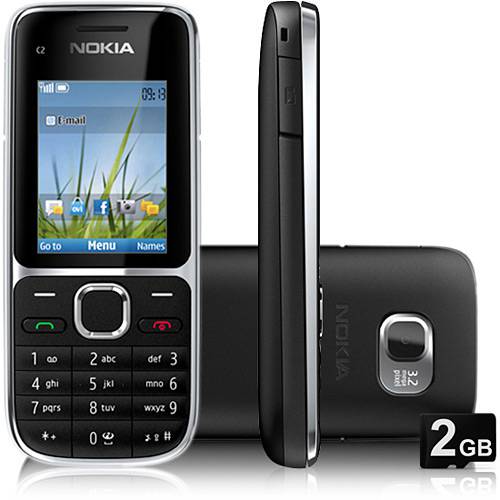 Celular Nokia C2-01 Desbloqueado Claro, Preto, Tela 2", Câmera 3.2MP, 3G, Memória Interna 75MB e Cartão 2GB é bom? Vale a pena?