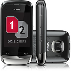 Celular Nokia C2-06 Desbloqueado Oi, Grafite, Dual Chip, Tela Touchscreen 2.6", Câmera 2.0MP, MP3 Player, Rádio FM, Bluetooth e Cartão 2GB é bom? Vale a pena?