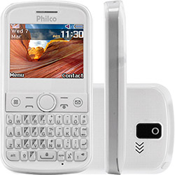 Celular Quadri Chip Philco Phone 230 Desbloqueado, Branco Câmera 1.3 MP, MP3 Player, Rádio FM, Wi Fi, Memória Interna 128MB TV é bom? Vale a pena?