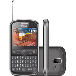 Celular Quadri Chip Philco Phone 230 Desbloqueado, Grafite Câmera 1.3 MP, MP3 Player, Rádio FM, Wi Fi, Memória Interna 128MB TV é bom? Vale a pena?