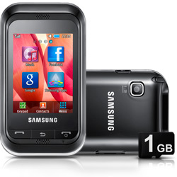 Celular Samsung Beat Mix C3300 Desbloqueado, Preto, Câmera 1.3 MP, Memória Interna 30MB e Cartão de Memória 1GB é bom? Vale a pena?