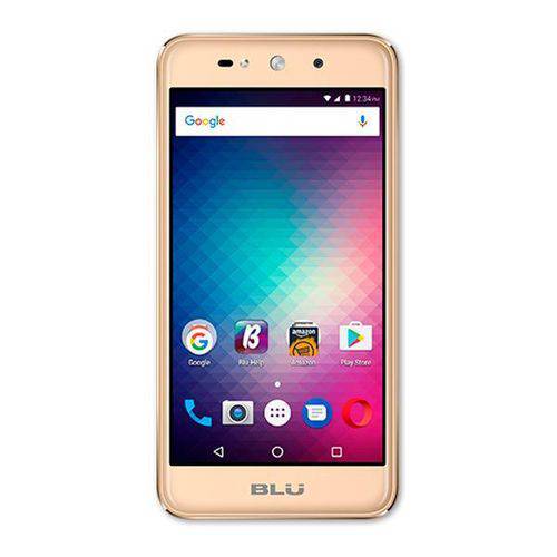 Celular Smartphone Blu Grand X G090EQ Dual Sim 8GB Tela HD 5.0" 5MP/5MP os 6.0 - Dourado é bom? Vale a pena?