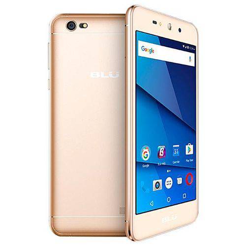 Celular Smartphone Blu Grand Xl G150Q 8GB Tela HD 5.5" 8MP/5MP os 7.0 - Dourado é bom? Vale a pena?