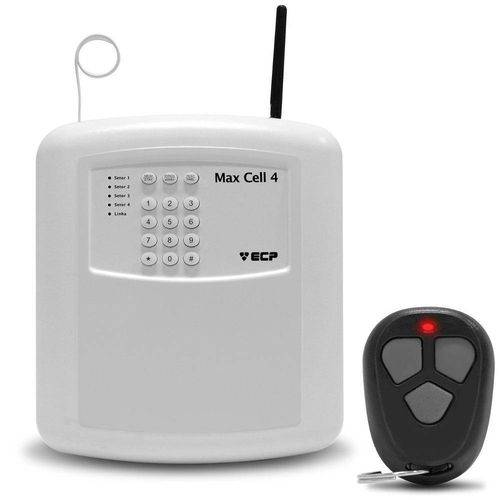 Central Alarme Casa Residencial Comercial Ecp Alard Max Cell4 Discadora Celular Gsm Sms é bom? Vale a pena?