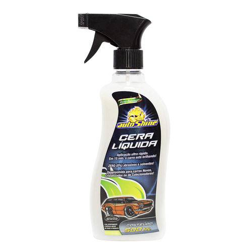 Cera Liquida Spray Autoshine 500 Ml é bom? Vale a pena?