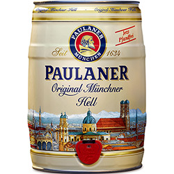 Cerveja Alemã Paulaner Original Münchner Hell Barril 5 Litros é bom? Vale a pena?