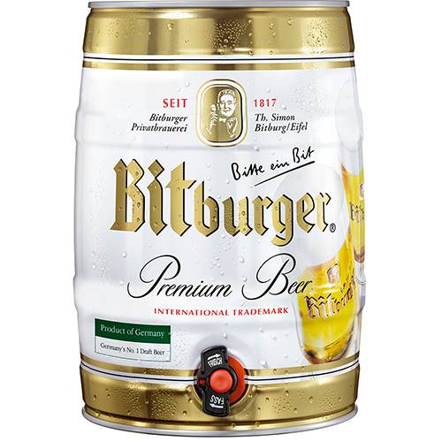 Cerveja Alemã Pilsen Bitburger Lata - 5000ml é bom? Vale a pena?