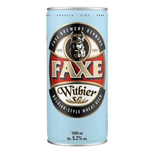 Cerveja Faxe Witbier Lata 1000ml é bom? Vale a pena?
