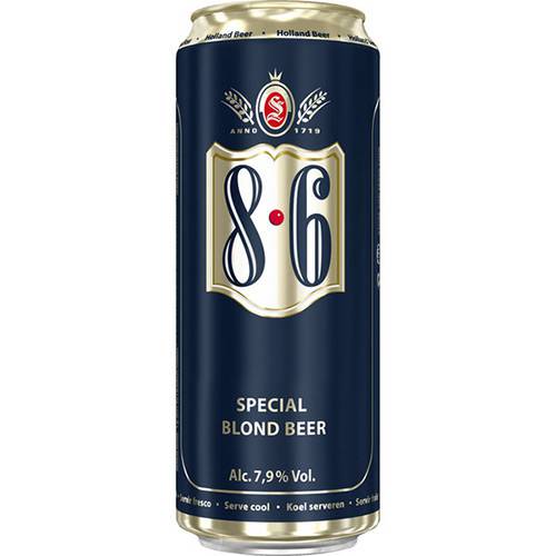 Cerveja Holandesa 8.6 Blond Strong Lager 7.9% - 500ml é bom? Vale a pena?