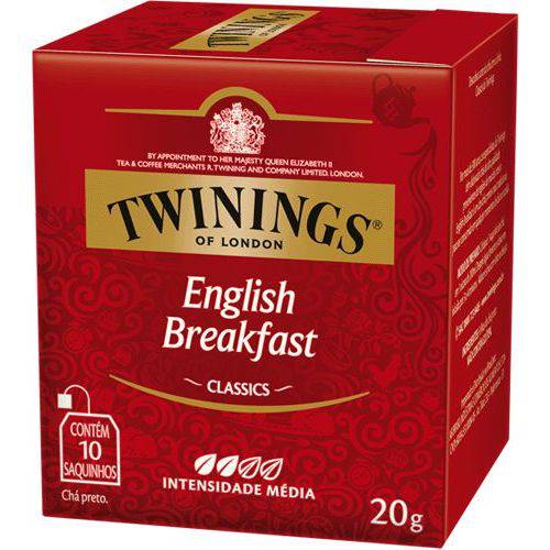 Chá Twinings Of London Chá Preto English Breakfast Caixa com 10 Sachês é bom? Vale a pena?