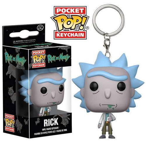 Chaveiro Rick - Funko Pop Pocket Rick And Morty é bom? Vale a pena?