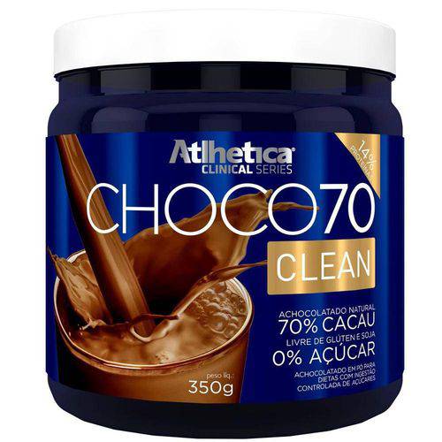 Choco70 Clean 350gr - Atlhetica-Chocolate é bom? Vale a pena?