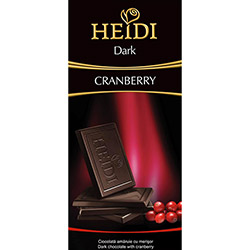Chocolate Amargo com Cranberry Heidi - 80g é bom? Vale a pena?