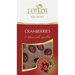 Chocolate ao Leite com Cranberries Heidi - 100g é bom? Vale a pena?