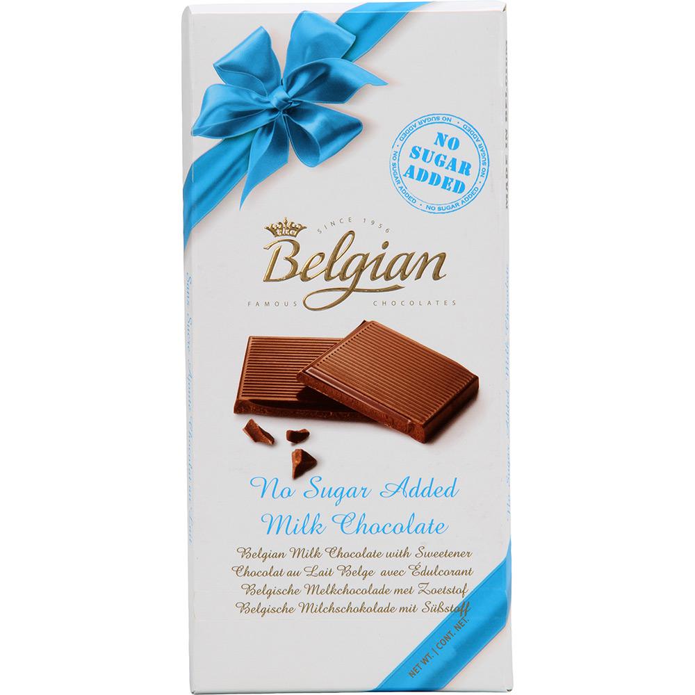 Chocolate Belgian Milk Chocolate Sem Adição de Açúcar 100g é bom? Vale a pena?