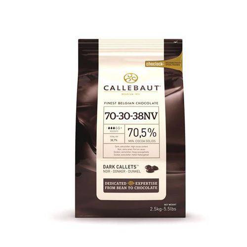 Chocolate Gotas Callebaut Amargo 70-30-38 (70,5 Cacau) 2,5kg é bom? Vale a pena?
