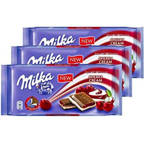Chocolate Milka Cherry Cream - Calda de Cereja 100g - Kit com 3 Unidades é bom? Vale a pena?